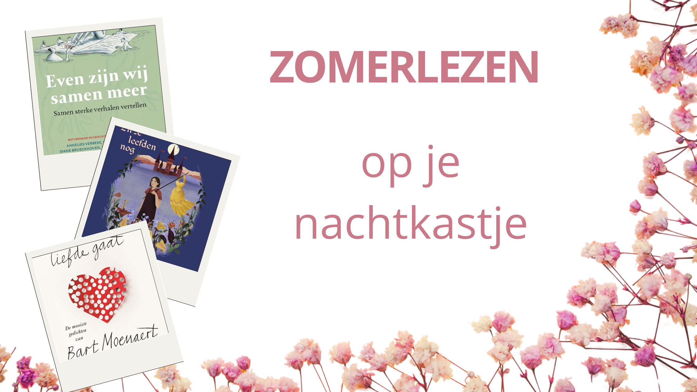Zomerlezen: boeken voor op je nachtkastje