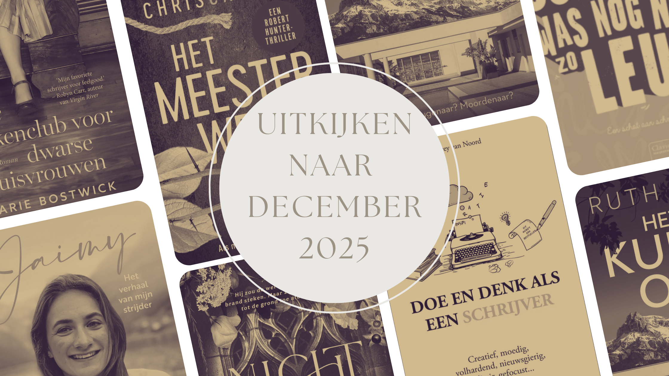 Covers van boeken die uitkomen in december '25